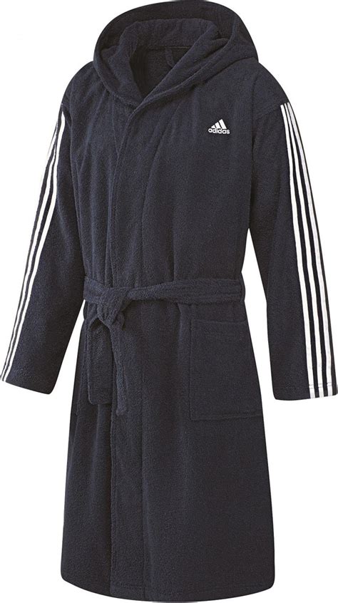 adidas bademantel schwarz herren|schwarze Bademäntel für Herren .